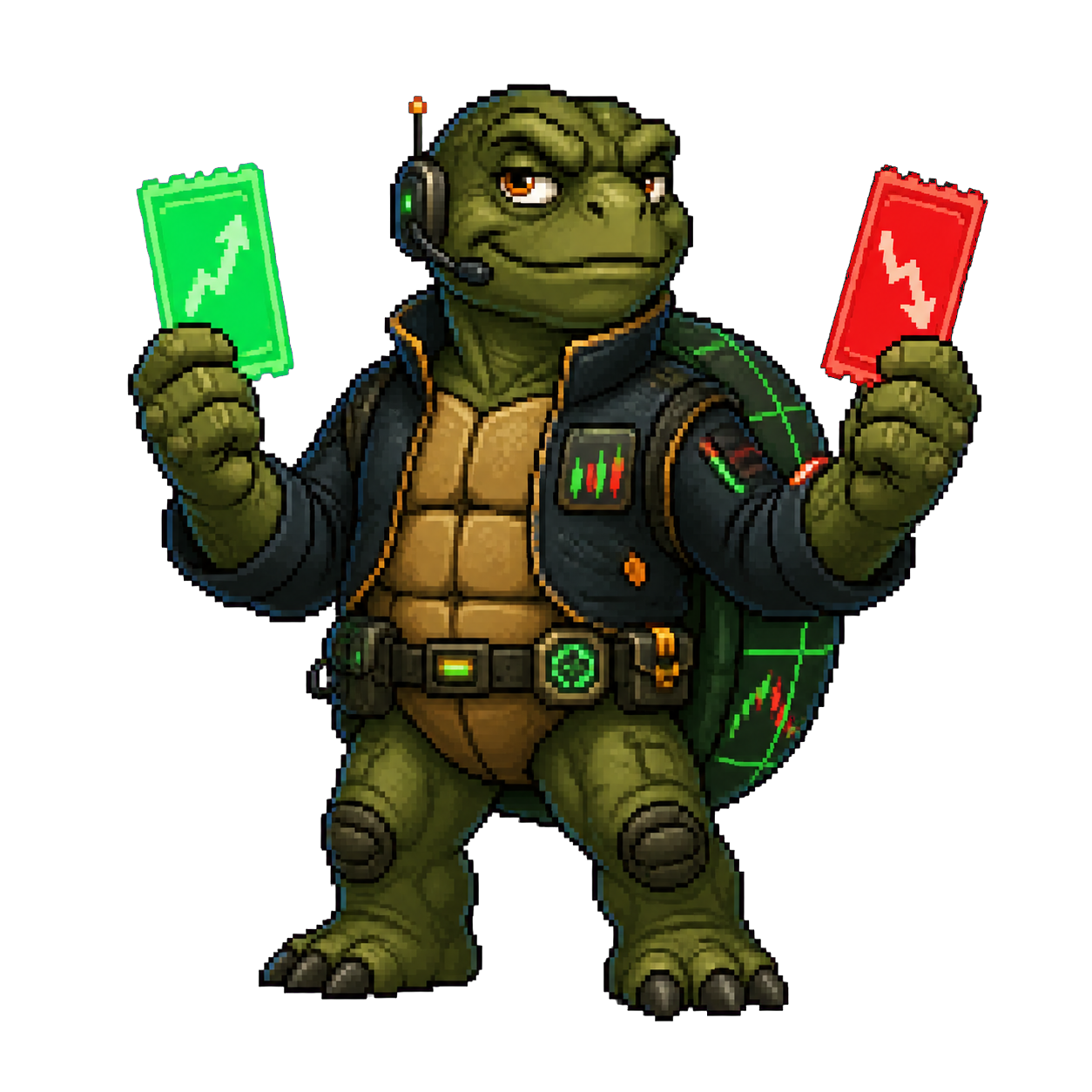 Pixel trader turtle